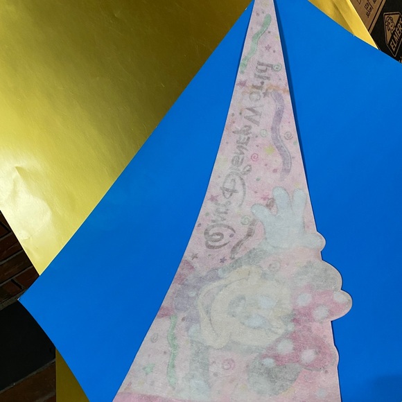 WALT DISNEY WORLD VINTAGE 90’s MINNIE MOUSE PINK SOUVENIR PENNANT FLAG LG 30” - Picture 12 of 12